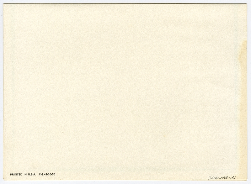 Image: menu: Pan American World Airways