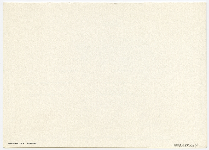 Image: menu: Pan American World Airways, Rainbow (economy) class