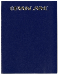 Image: menu cover: Pan American World Airways
