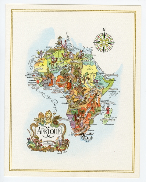 Image: menu: Pan American World Airways