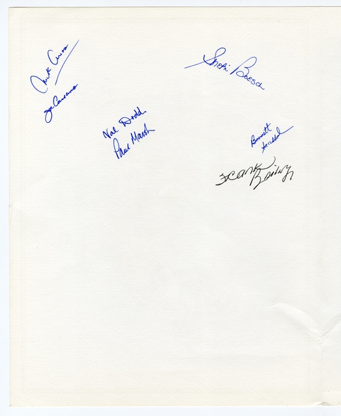 Image: menu: Pan American World Airways