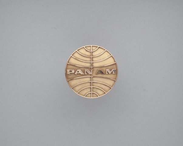 Ground crew hat badge: Pan American World Airways