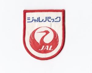 Image: uniform patch/pin: Japan Air Lines