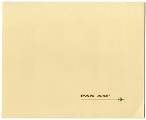 Image: menu: Pan American World Airways