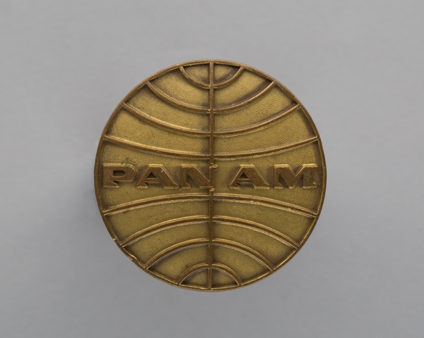 Ground crew cap badge: Pan American World Airways