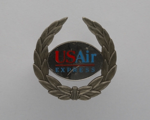 Image: flight officer cap badge: US Airways Express