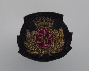 Image: flight officer cap badge: British European Airways (BEA)