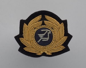 Image: flight officer cap badge: Cyprus Airways