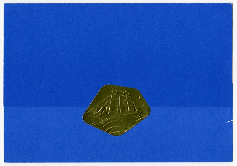 Image: menu: Pan American World Airways, first class