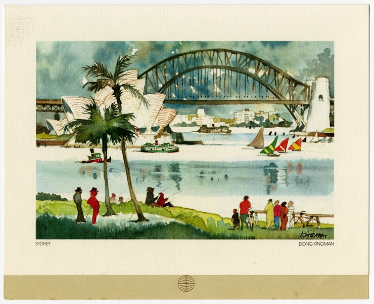 Image: menu: Pan American World Airways