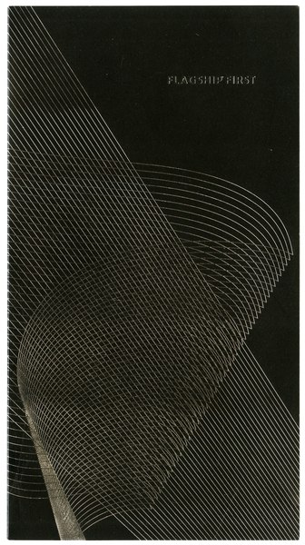 Image: menu: American Airlines, Flagship First service