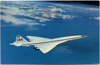 Image: postcard: Boeing 2707 SST