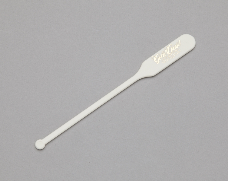 Image: swizzle stick: Alaska Airlines