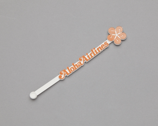 Swizzle stick: Aloha Airlines