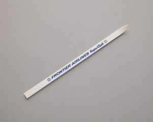 Image: swizzle stick: Frontier Airlines