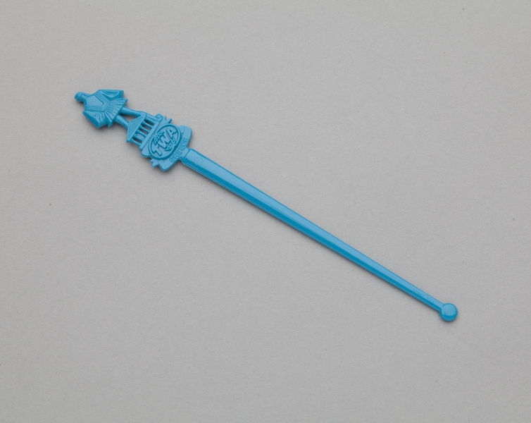 Image: swizzle stick: TWA (Trans World Airlines), Greece
