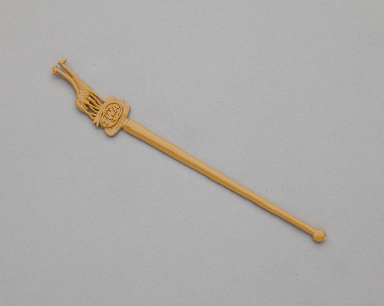 Image: swizzle stick: TWA (Trans World Airlines), Africa
