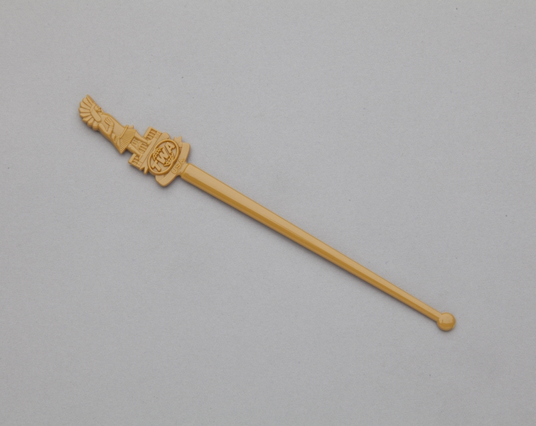 Image: swizzle stick: TWA (Trans World Airlines), USA