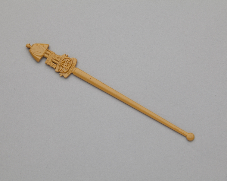 Image: swizzle stick: TWA (Trans World Airlines), France