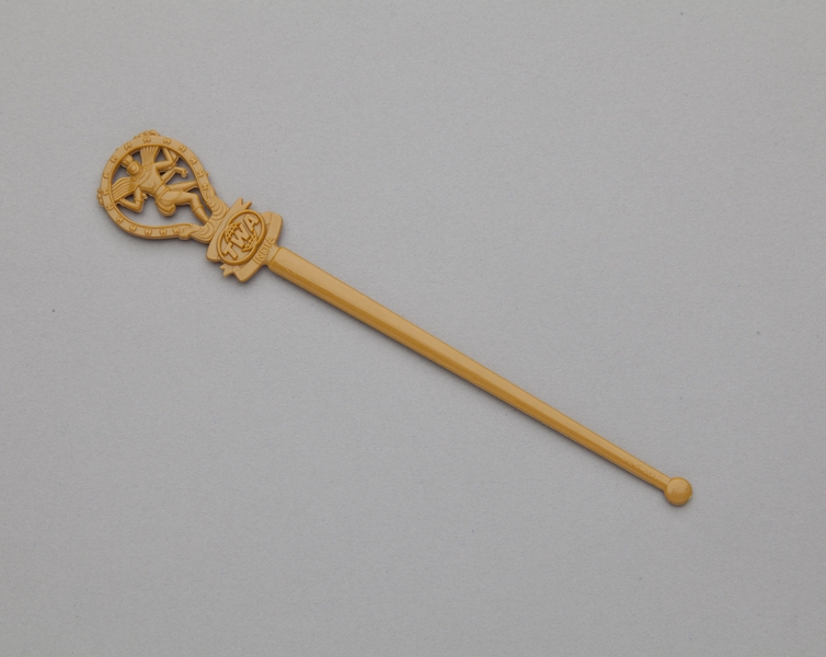 Image: swizzle stick: TWA (Trans World Airlines), India