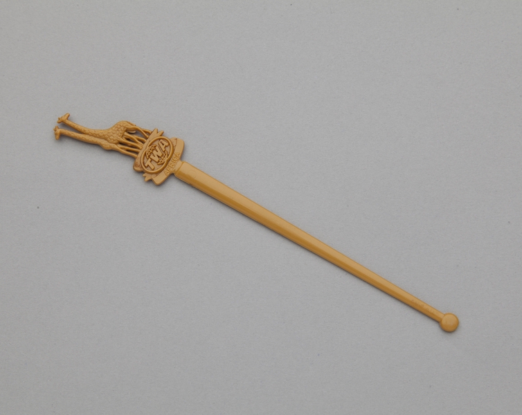 Image: swizzle stick: TWA (Trans World Airlines), Africa