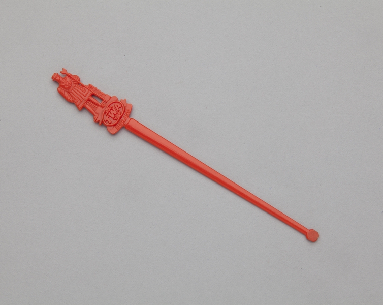 Image: swizzle stick: TWA (Trans World Airlines), England