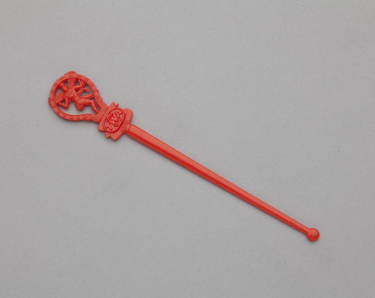 Image: swizzle stick: TWA (Trans World Airlines), India
