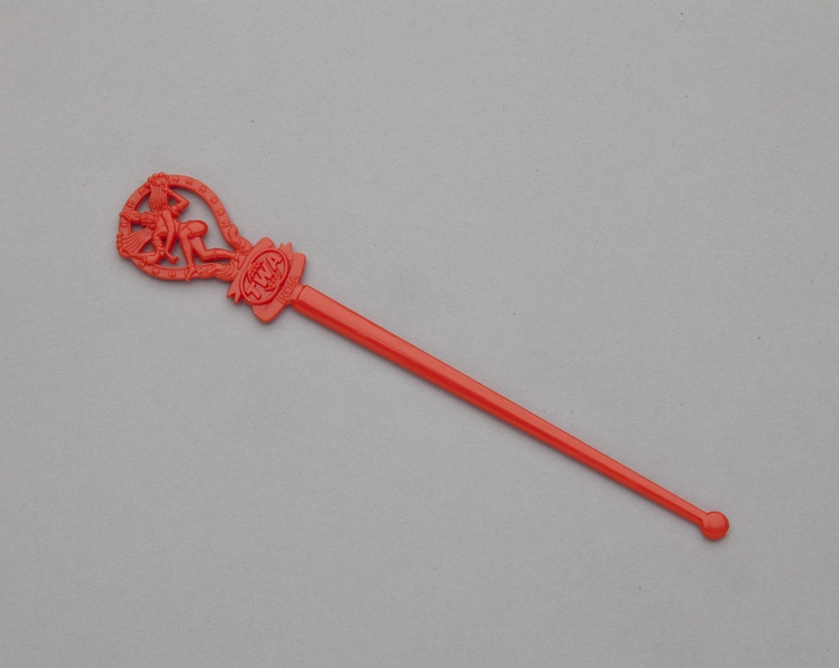 Image: swizzle stick: TWA (Trans World Airlines), India