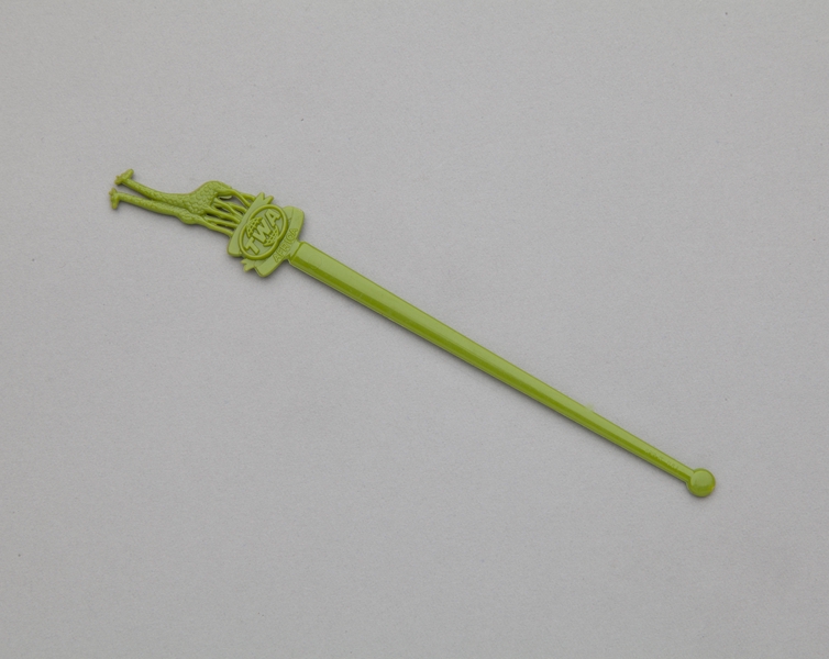 Image: swizzle stick: TWA (Trans World Airlines), Africa