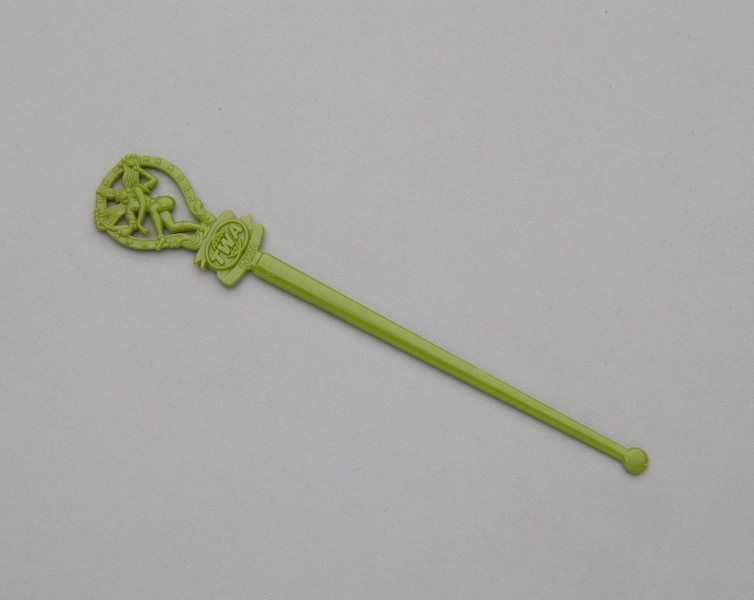 Image: swizzle stick: TWA (Trans World Airlines), India