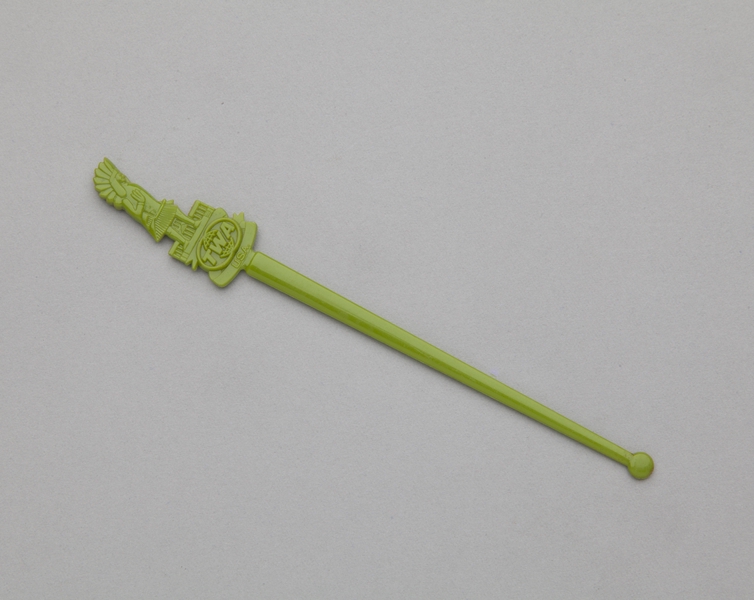 Image: swizzle stick: TWA (Trans World Airlines), USA