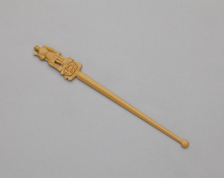 Image: swizzle stick: TWA (Trans World Airlines), England