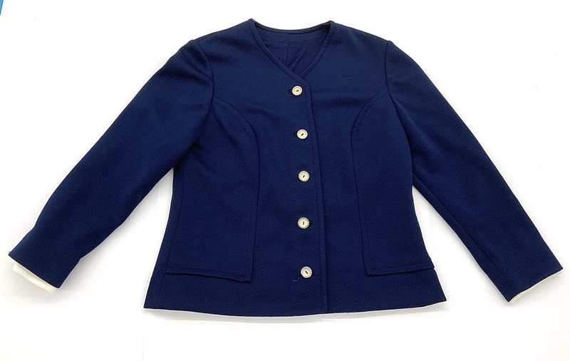 Image: air hostess jacket: TWA (Trans World Airlines), summer