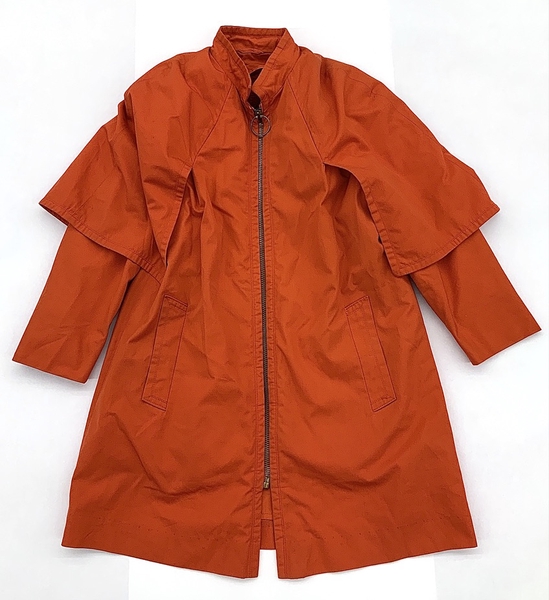 Image: air hostess cape coat: TWA (Trans World Airlines), winter