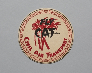Image: coaster: Civil Air Transport (CAT)