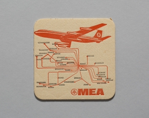 Image: coaster: Middle East Airlines (MEA)