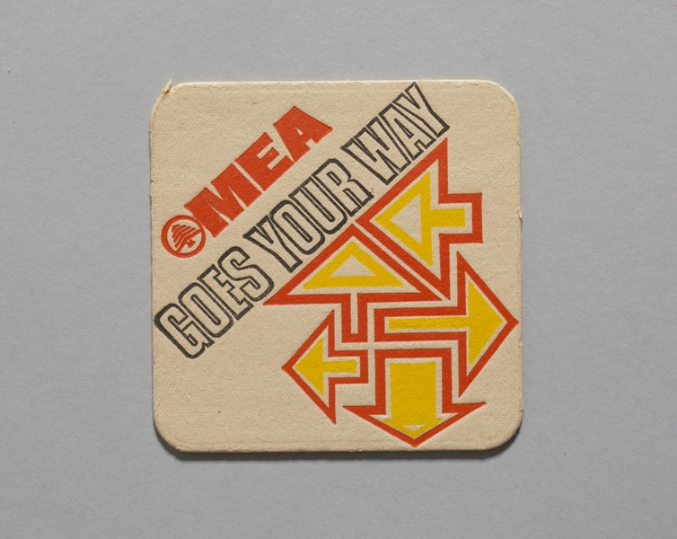 Image: coaster: Middle East Airlines (MEA)