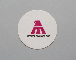 Image: coaster: Mexicana Airlines