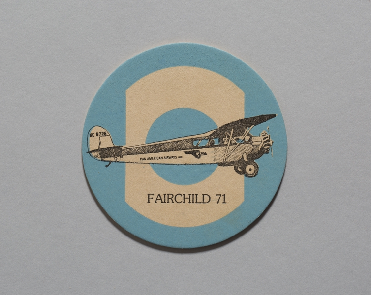Image: coaster: Pan American Cargo, Fairchild 71