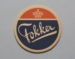 Image: coaster: Fokker Aircraft Company