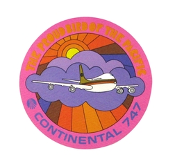 Image: coaster: Continental Airlines