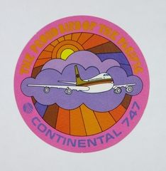Image: coaster: Continental Airlines