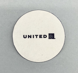 Image: coaster: United Airlines
