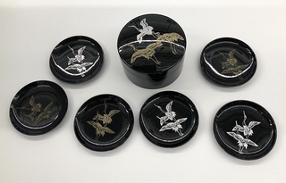 Image: set of coasters: Japan Airlines