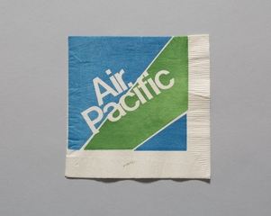 Image: cocktail napkin: Air Pacific