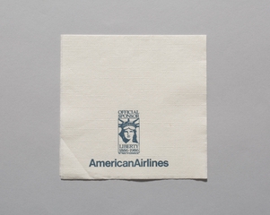 Image: cocktail napkin: American Airlines