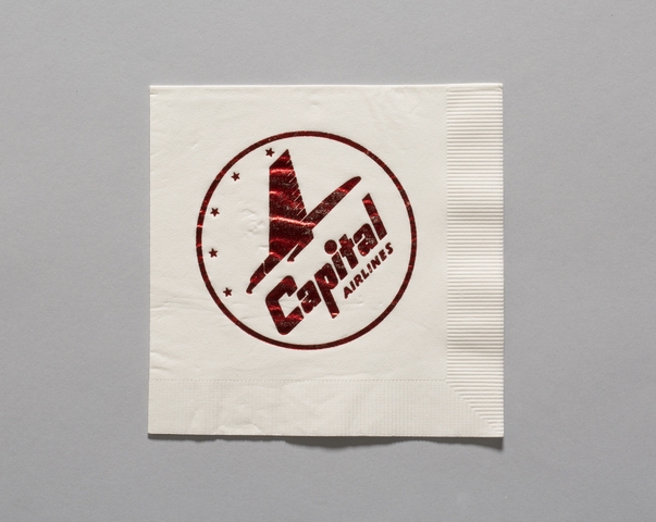 Cocktail napkin: Capital Airlines
