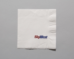 Image: cocktail napkin: Skywest Airlines