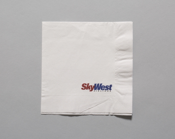 Cocktail napkin: SkyWest Airlines