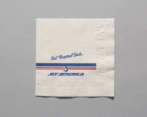 Image: cocktail napkin: Jet America